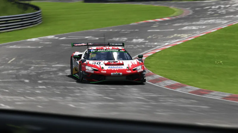 Assetto Corsa screenshot of a ChemFlummi mod on track