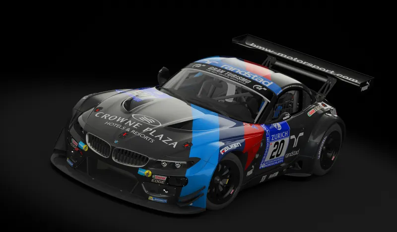 BMW Z4 GT3, studio shot