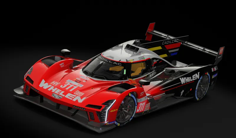 Cadillac LMDh prototype, studio shot