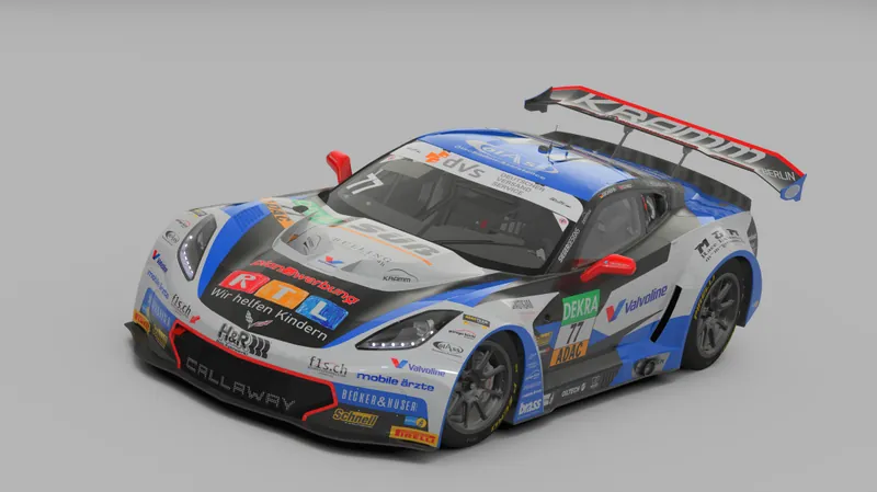 Callaway Corvette C7 GT3-R, three-quarter view