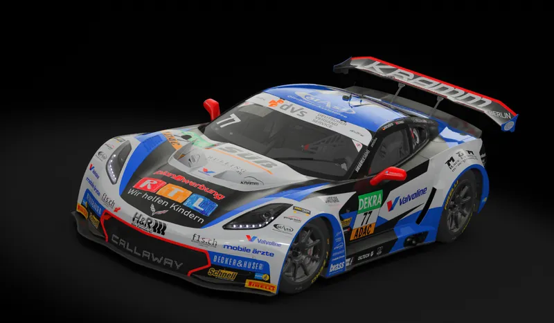 Callaway Corvette C7 GT3-R, studio shot