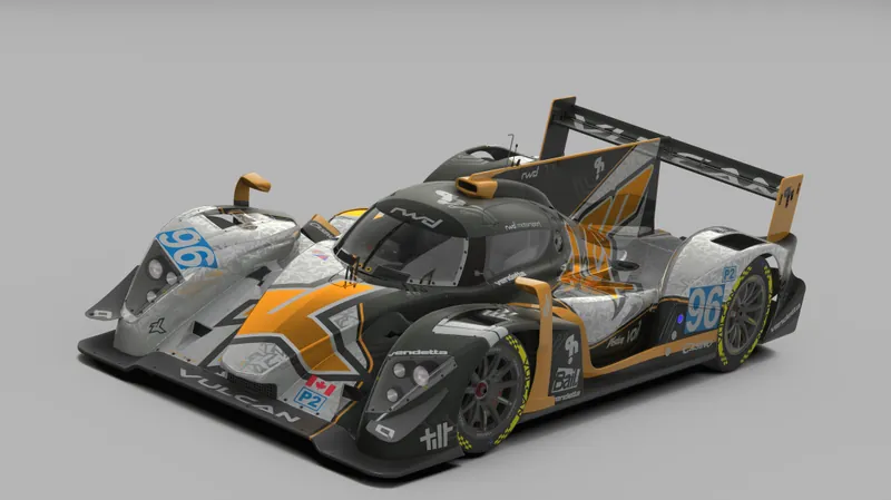 RWD Fenix P20-4 LMP2, three-quarter view