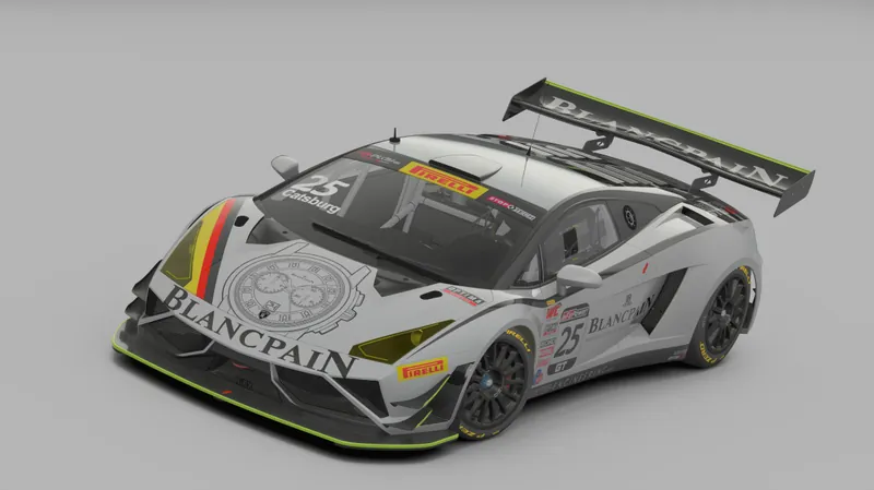 Reiter Gallardo R-EX GT3, three-quarter view